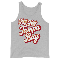 Hey Hey Tampa Bay | Retro Grey Tank