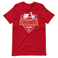 Scooter #WR1 Tee | Red