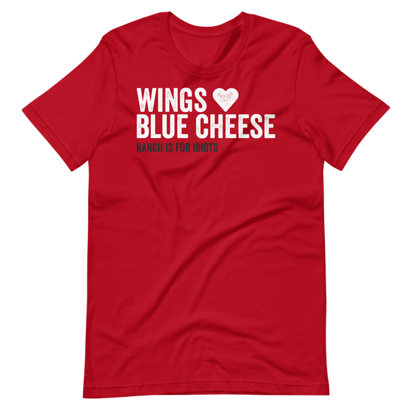 Team Blue Cheese Tee | Red