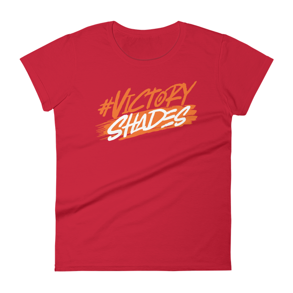 #VictoryShades | Women's short sleeve tee | Red