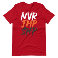 NVR JMP SHP | Red Tee