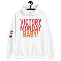 Victory Monday | White Premium Hoodie