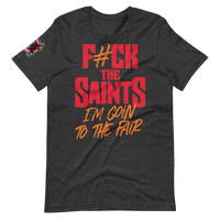 F#CK the Saints, I'm Goin' to the Fair | Charcoal Heather