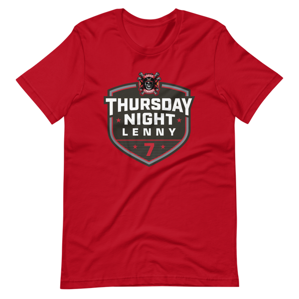 Thursday Night Lenny | Red Tee